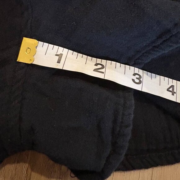 100% Cotton Gauze High Waist Universal Thread Black Shorts Women's Medium - Picture 6 of 6